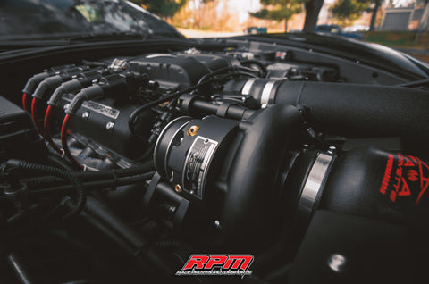A&A - C6 Z06 Corvette Supercharger Kit (Blacked Out)