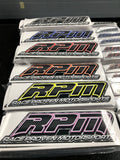 RPM Carbon Fiber Style Stickers
