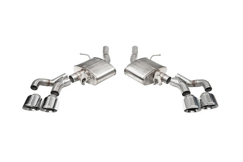 Corsa Sport Valved 3" Axleback Exhaust 4.5" Twin Pro Series Black Tips (2022 - 2026 CT5-V Blackwing) 21322BLK