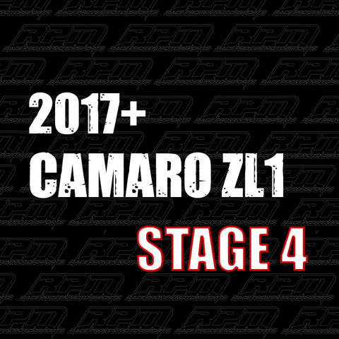2017+ Camaro ZL1 Stage 4 Performance Package