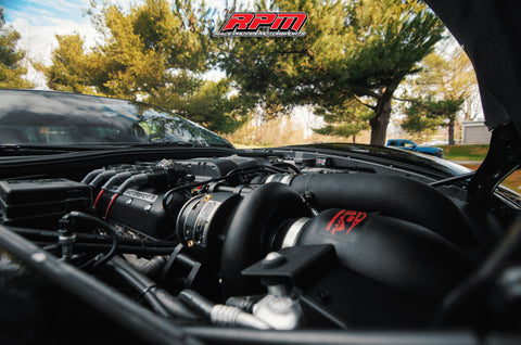 A&A - C6 Z06 Corvette Supercharger Kit (Blacked Out)