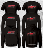 NEW!!!   RPM Corvette Racecar Black Pullover Hoodie